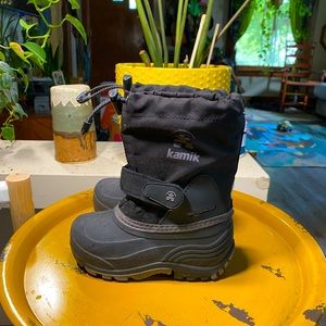 Black Toddler Waterbugwide Kamik Winter Boots
